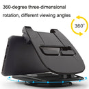 MM002 Car Dashboard Mobile Phone Holder Car Silicone Rotary Navigation Mobile Phone Holder(Black)