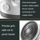 YANGZI Home Desktop Turbo Quiet Air Circulation Fan US Plug, Style: Non-remote Head Model (Green)