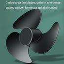 YANGZI Home Desktop Turbo Quiet Air Circulation Fan US Plug, Style: Non-remote Head Model (Green)