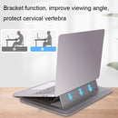 HL0066-005 Multifunctional Stand Laptop Bag, Size: 13 inches(Gray)