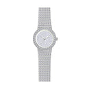 BS Bee Sister FA1101 Women Chain Watch Starry Diamonds Wrist watch(Silver Diamonds Surface)