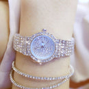 BS Bee Sister FA1101 Women Chain Watch Starry Diamonds Wrist watch(Silver Diamonds Surface)