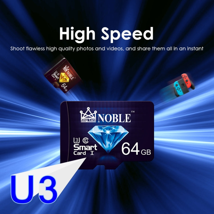 King Card 64GB High-Speed Memory Card(Gold)