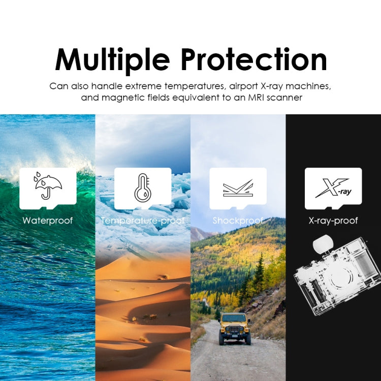 King Card 64GB High-Speed Memory Card(Royal Blue)