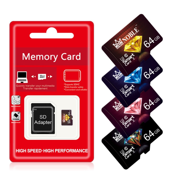 King Card 64GB High-Speed Memory Card(Gold)