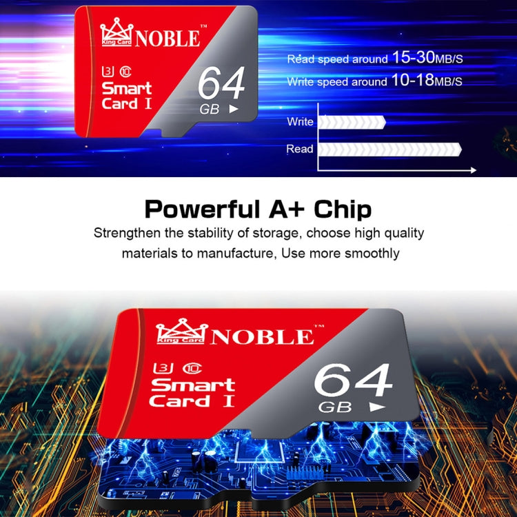 King Card 64GB High-Speed Transfer Camera Memory Card(Black)