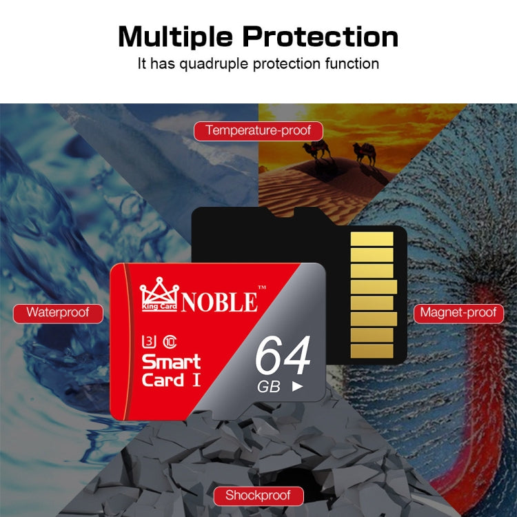 King Card 64GB High-Speed Transfer Camera Memory Card(Black)