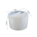 2 PCS DIY Crystal Epoxy Color Separation Cup Silicone Toning Cup, Style: 4 Grid