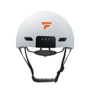 Foxwear V6 Camera Recorder Smart 1080P HD With Light Riding Helmet, Size: One Size(White)