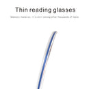 Pince-nez Reading Glasses Frameless Magnifying Glasses, Degree: +150(Black)
