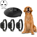 QS-135 Waterproof Long-distance Pet Bark Stopper, Spec: UK Plug(With 3 Collars)