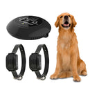 QS-135 Waterproof Long-distance Pet Bark Stopper, Spec: UK Plug(With 2 Collars)