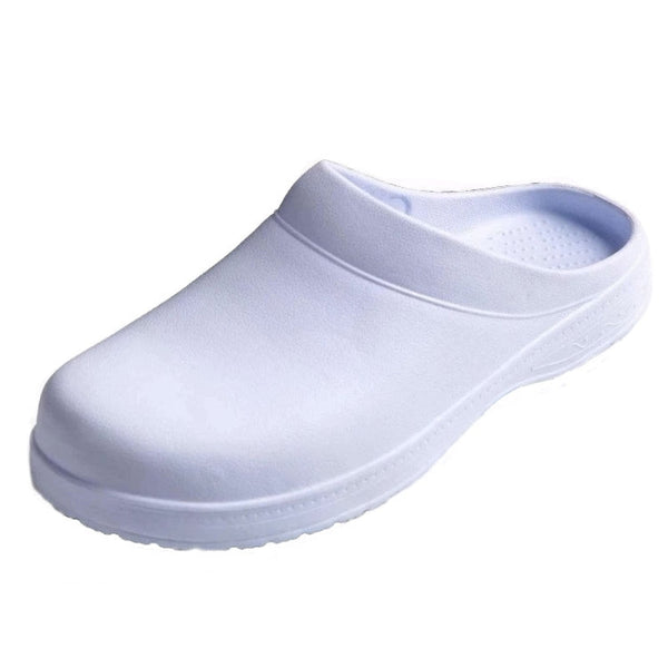 S073 Non-slip Work Shoes for Laboratory and Operating Room, Size: 38-39(White)
