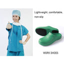 S073 Non-slip Work Shoes for Laboratory and Operating Room, Size: 38-39(White)