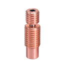 3D Printer Parts Metal Copper Alloy High Temperature Resistance E3D V6 Laryngeal Tube(Thread)