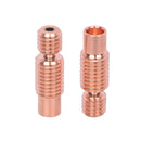 3D Printer Parts Metal Copper Alloy High Temperature Resistance E3D V6 Laryngeal Tube(Thread)