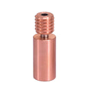 3D Printer Parts Metal Copper Alloy High Temperature Resistance E3D V6 Laryngeal Tube(Smooth)