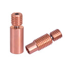3D Printer Parts Metal Copper Alloy High Temperature Resistance E3D V6 Laryngeal Tube(Thread)