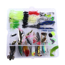 110 PCS / Box HENGJIA Sea Bass Fake Soft Bait Fishing Gear Accessories Freshwater Bait