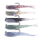 10 PCS HENGJIA 7cm 5g Fork Tail Pack Fish Sea Fishing Tools Luya Bait(4)
