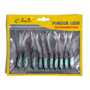 10 PCS HENGJIA 7cm 5g Fork Tail Pack Fish Sea Fishing Tools Luya Bait(4)