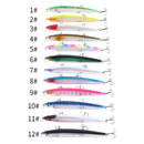 4 PCS HENGJIA MI130 13.5cm 15.5g Far Throwing Floating Water Laser Bait(5)