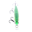 4 PCS HENGJIA MI130 13.5cm 15.5g Far Throwing Floating Water Laser Bait(6)