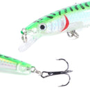 4 PCS HENGJIA MI130 13.5cm 15.5g Far Throwing Floating Water Laser Bait(7)