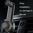 5PCS Car Extension Hook Mobile Phone Bracket Accessories Round Air Outlet Bracket(15mm Ball Head)