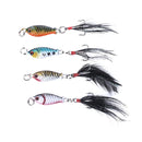 10 PCS HENGJIA LB003 Small Iron Plate 2.5cm 4g Far Delivery Freshwater Bait(3)