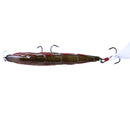 HENGJIA MI113 11.5cm 15.7g Sea Fishing Crank Lure Swing With Feather Hook(A)
