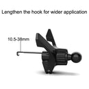 5PCS Y -Type Air Outlet Mobile Phone Bracket Air Conditioning Port Car Support(15mm Ball Head)