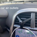 5PCS Y -Type Air Outlet Mobile Phone Bracket Air Conditioning Port Car Support(13mm Ball Head)