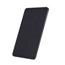 CSP-3W Low Power Surveillance Camera Doorbell Solar Charging Pad(Black)
