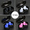 10 Sets Swimming Waterproof Spiral Silicone Earplugs(Pink)