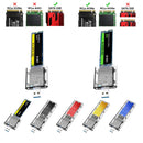 M.2 To USB 3.0 SSD Adapter For PCIE NGFF M / B Key SSD Disk Box, Color: Gold