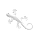 Anti-static Gecko 3D Stereo Car Sticker Decorative Stickers(White)