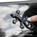 Anti-static Gecko 3D Stereo Car Sticker Decorative Stickers(Black)
