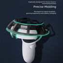 VR Handle Anti-collision Shock-absorbing Quick-release Protective Cover For Oculus Quest 2(White)
