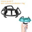 VR Handle Anti-collision Shock-absorbing Quick-release Protective Cover For Oculus Quest 2(White)