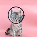 2 PCS Pet Protective Headgear Cat And Dog Anti-Bite Collar After Cosmetic And Operation, Size: No.6