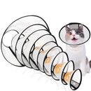 2 PCS Pet Protective Headgear Cat And Dog Anti-Bite Collar After Cosmetic And Operation, Size: No.5