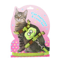 2 PCS Comfortable Adjustable Anti-Escape Cat Leash, Size: S(Green)