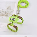 2 PCS Comfortable Adjustable Anti-Escape Cat Leash, Size: S(Green)