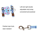 2 PCS Comfortable Adjustable Anti-Escape Cat Leash, Size: S(Blue)