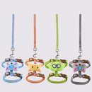 2 PCS Comfortable Adjustable Anti-Escape Cat Leash, Size: S(Blue)