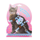 2 PCS Comfortable Adjustable Anti-Escape Cat Leash, Size: L(Blue)