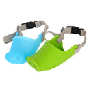 Pet Dog Piggy Mouth Dog Mask Bark Stopper, Size: Large(Green)
