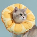 Cat Elizabeth Collar Kitten Anti-licking Collar Head Cover, Size: S(Orange)