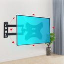 Cold Rolled Steel Retractable Steering Universal TV Rack, Model: CP200 (17-43 inches)